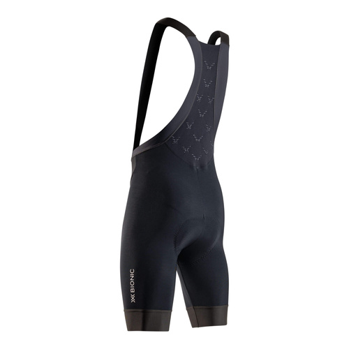 Spodenki rowerowe męskie z szelkami i wkładką X-BIONIC COREFUSION RIDE BIB WARM SHORTS
