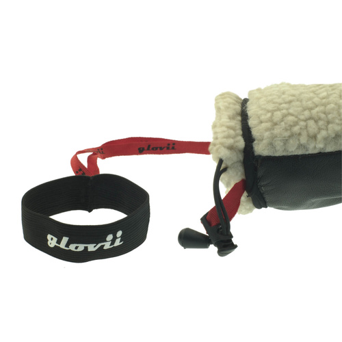 Ogrzewane rękawiczki w stylu shearling GLOVII