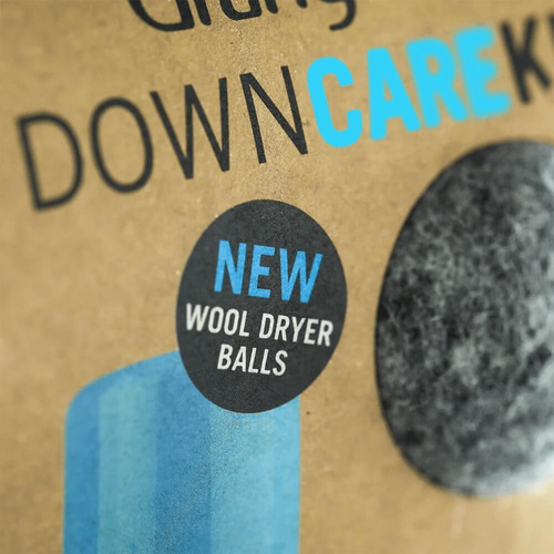 Zestaw: impregnat & płyn do prania odzieży puchowej i sprzętu + kulki GRANGERS DOWN CARE KIT