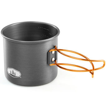 Kubek turystyczny GSI OUTDOORS HALULITE ALUMINUM BOTTLE CUP | 600 ml
