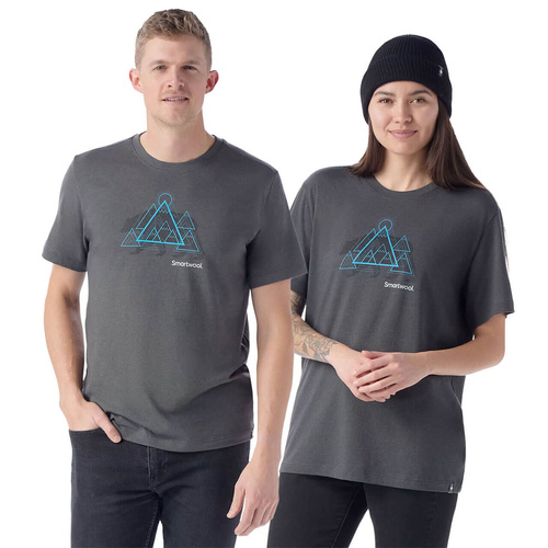 Koszulka wełniana unisex SMARTWOOL BEAR RANGE GRAPHIC | Regular Fit