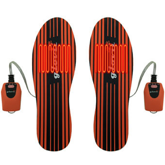 Ogrzewane wkładki do butów narciarskich GLOVII