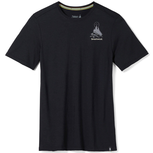 Koszulka wełniana męska SMARTWOOL WILDERNESS SUMMIT GRAPHIC TEE