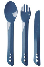 Sztućce turystyczne LIFEVENTURE ELLIPSE CAMPING CUTLERY