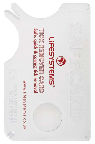 Pęseta do usuwania kleszczy LIFESYSTEMS TICK REMOVER CARD