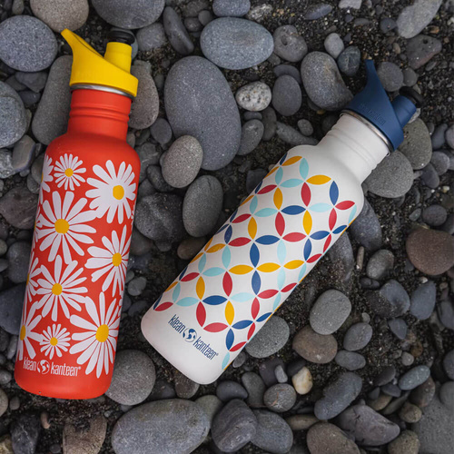 Butelka ze stali nierdzewnej KLEAN KANTEEN CLASSIC Daisy | 532 - 800 ml