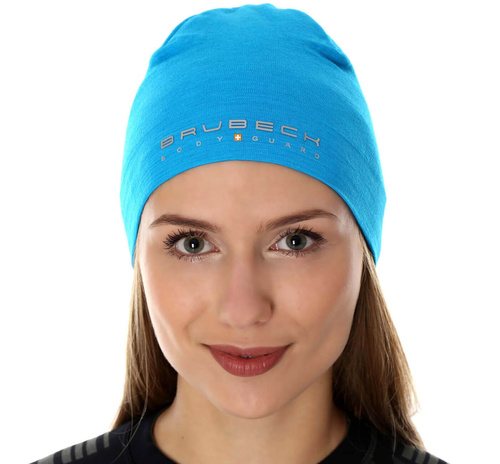 Czapka dwuwarstwowa wełniana BRUBECK EXTREME WOOL