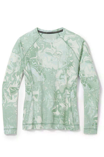 Koszulka wełniana damska SMARTWOOL CLASSIC THERMAL MERINO PATTERN