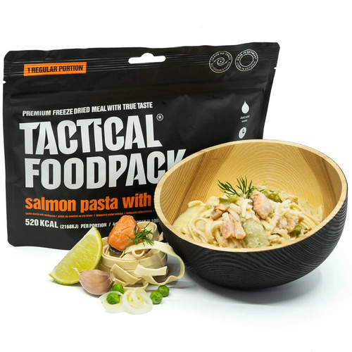 Makaron z łososiem i białym winem TACTICAL FOODPACK