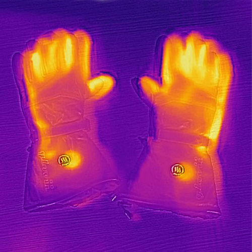 Ogrzewane rękawice skórzane GLOVII HEATED LEATHER GLOVES