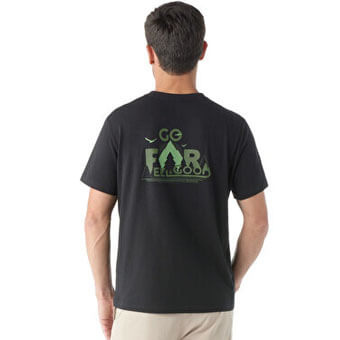 Koszulka wełniana unisex SMARTWOOL GO FAR. FEEL GOOD. GRAPHIC TEE | Slim Fit