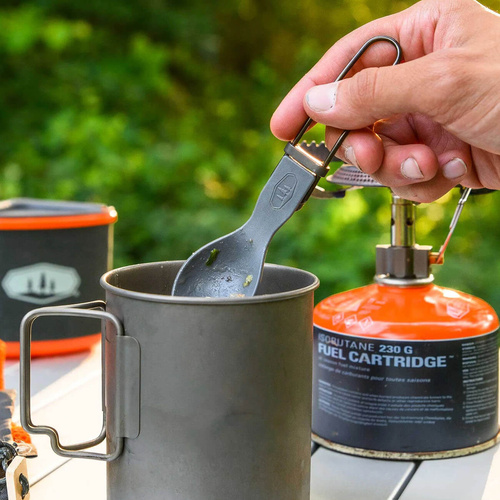 Zestaw sztućców GSI OUTDOORS TEKK TRIO FOLDING CUTLERY SET