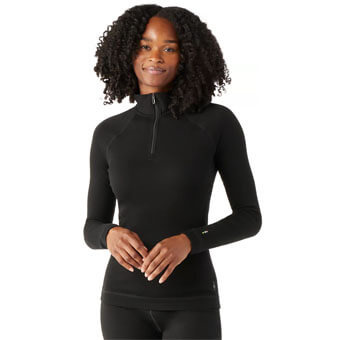 Koszulka wełniana damska SMARTWOOL CLASSIC THERMAL MERINO 1/4 ZIP