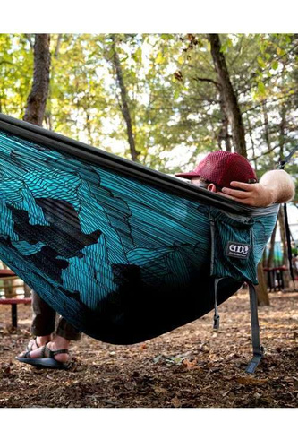 Hamak dwuosobowy ENO DOUBLENEST HAMMOCK PRINT