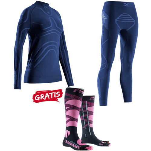 Zestaw / komplet bielizny damskiej X-BIONIC HEATLOOP + SKARPETY GRATIS