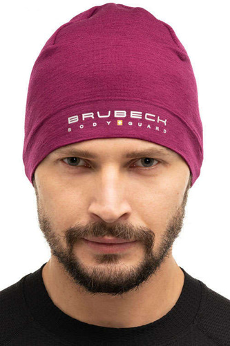 Czapka dwuwarstwowa wełniana BRUBECK EXTREME WOOL