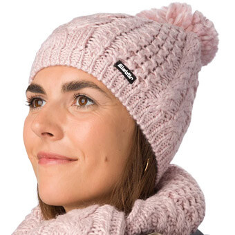 Czapka zimowa damska EISBAR AFRA POMPON BEANIE