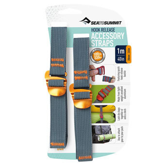Pasy mocujące z hakami SEA TO SUMMIT ACCESSORY STRAPS WITH HOOK RELEASE | 1m - 20mm