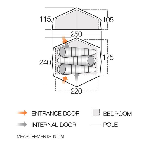 Namiot VANGO APEX COMPACT 300