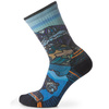 Skarpety turystyczne damskie z wełny SMARTWOOL HIKE ICY RANGE PRINT | Light Cushion