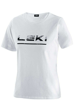 Koszulka bawełniana damska LEKI LOGO T-SHIRT