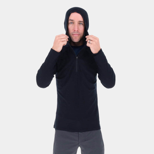 Bluza wełniana męska z kapturem INOV-8 MERINO HOODIE HZ