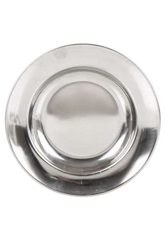 Talerz turystyczny LIFEVENTURE STAINLESS STEEL CAMPING PLATE