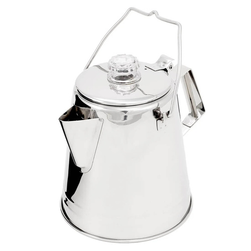 Kawiarka turystyczna ze stali GSI OUTDOORS GLACIER STAINLESS 8 CUP PERC | 1,2L