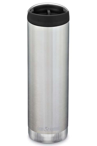 Butelka termiczna ze stali KLEAN KANTEEN TKWIDE INSULATED COFFEE TUMBLER Brushed Stainless | 350 ml - 592 ml
