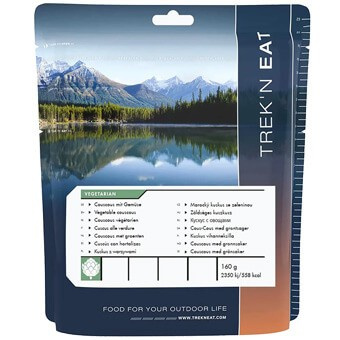 Kuskus z warzywami wegański TREK'N EAT