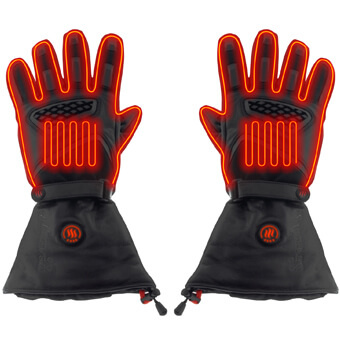 Ogrzewane rękawice motocyklowe GLOVII