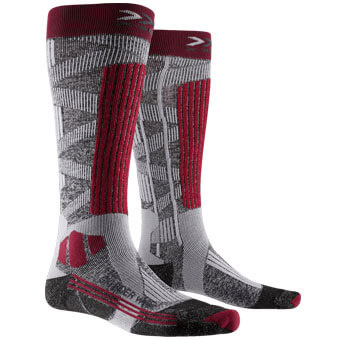 Skarpety narciarskie damskie X-SOCKS SKI RIDER 4.0 SILVER WMN