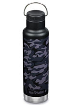 Butelka termiczna ze stali KLEAN KANTEEN CLASSIC INSULATED Black Camo | 600 ml