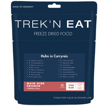 Kurczak z ryżem w sosie curry TREK'N EAT