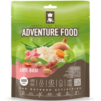 Ryż z szynką w sosie satay ADVENTURE FOOD SATE BABI