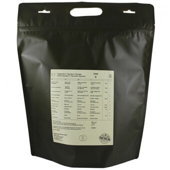 Racja żywnościowa dzienna - wegetariańska TREK'N EAT DAYRATION PACKAGE | Typ 4