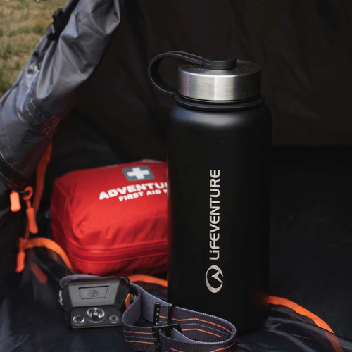 Butelka termiczna ze stali LIFEVENTURE STAINLESS STEEL FLASK 1000 ml