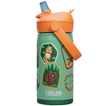 Butelka termiczna ze stali dla dzieci CAMELBAK THRIVE FLIP STRAW KIDS INSULATED BOTTLE | 350 ml