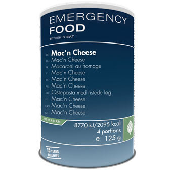 Makaron w sosie serowym TREK'N EAT EMERGENCY FOOD MAC'N CHEESE | 4 porcje