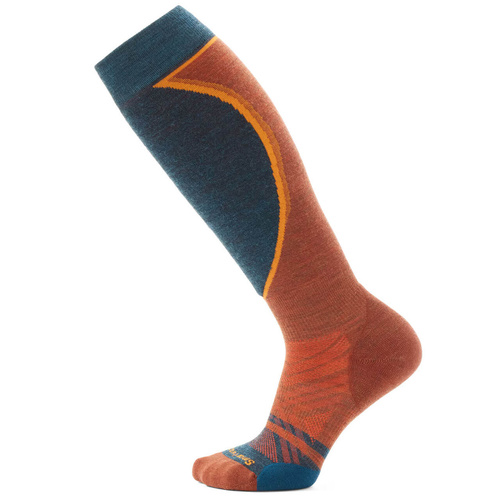 Skarpety narciarskie damskie z wełny SMARTWOOL SKI OTC SOCKS | Targeted Cushion
