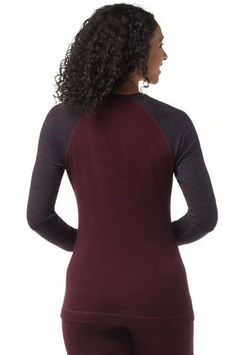 Koszulka wełniana damska SMARTWOOL CLASSIC THERMAL MERINO PATTERN