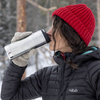 Butelka termiczna ze stali KLEAN KANTEEN TKWIDE INSULATED COFFEE TUMBLER Brushed Stainless | 350 ml - 592 ml