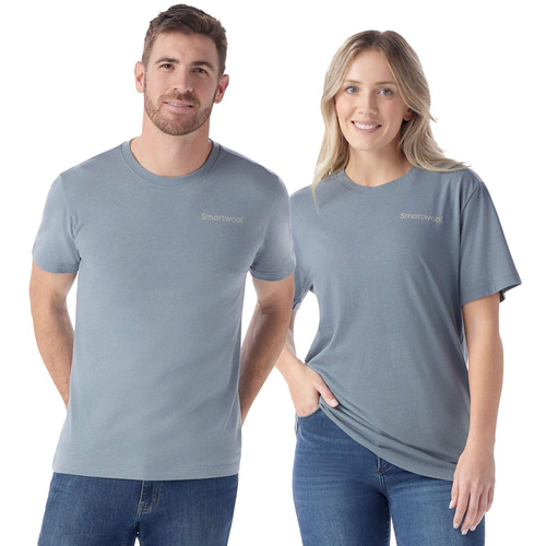 Koszulka wełniana unisex SMARTWOOL NATURE'S VIBES GRAPHIC TEE | Slim Fit