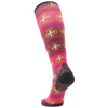 Skarpety narciarskie damskie z wełny SMARTWOOL SKI PATHS CROSSED PRINT OTC | Zero Cushion