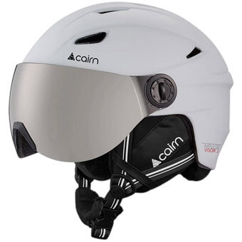Kask narciarski dziecięcy CAIRN IMPULSE VISOR J z szybą cat.3