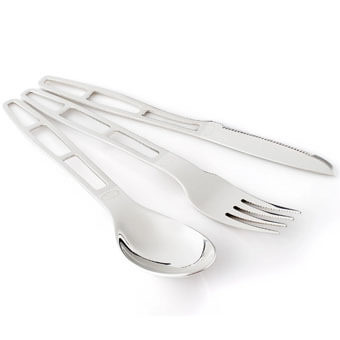 Zestaw sztućców GSI GLACIER STAINLESS 3 PC. CUTLERY SET