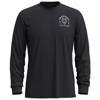 Koszulka wełniana unisex SMARTWOOL BEAR STARE GRAPHIC LONG SLEEVE TEE