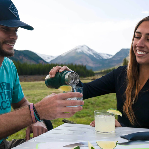 Zestaw koktajlowy: termos + 2 Szklanki GSI OUTDOORS INSULATED COCKTAIL SET