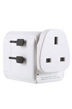 Adapter podróżny z USB LIFEVENTURE UK WORLD TRAVEL ADAPTOR