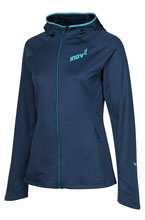 Bluza trekkingowa damska INOV-8 VENTURELITE MID HOODIE FULL ZIP